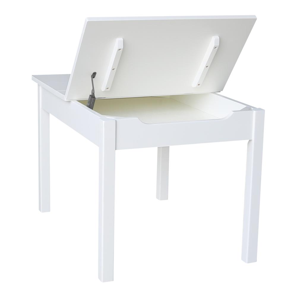 Mission Juvenile Table , White. Picture 11