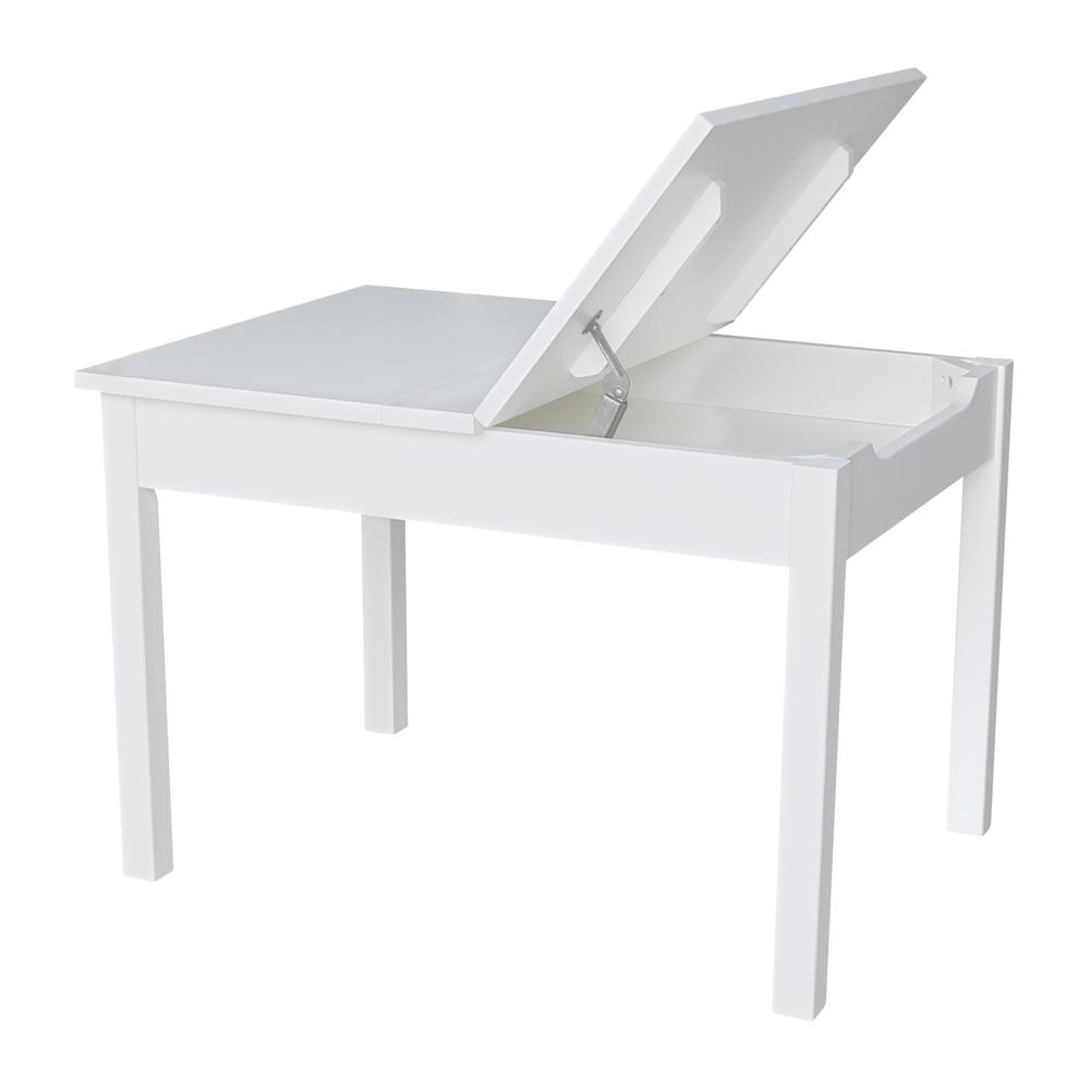 Mission Juvenile Table , White. Picture 15