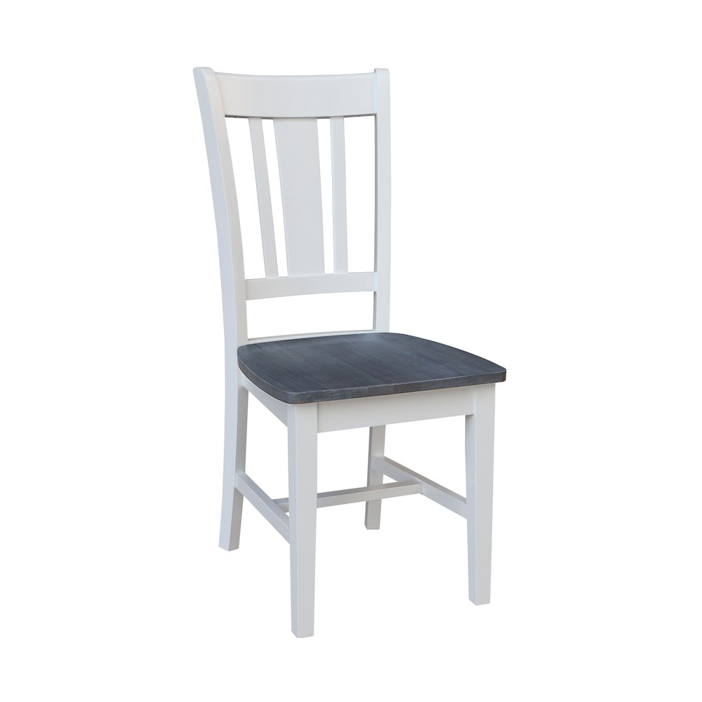 Set of 5 pcs - 42" Round Dual Drop Leaf Table with 4 RTA chairs. Picture 2