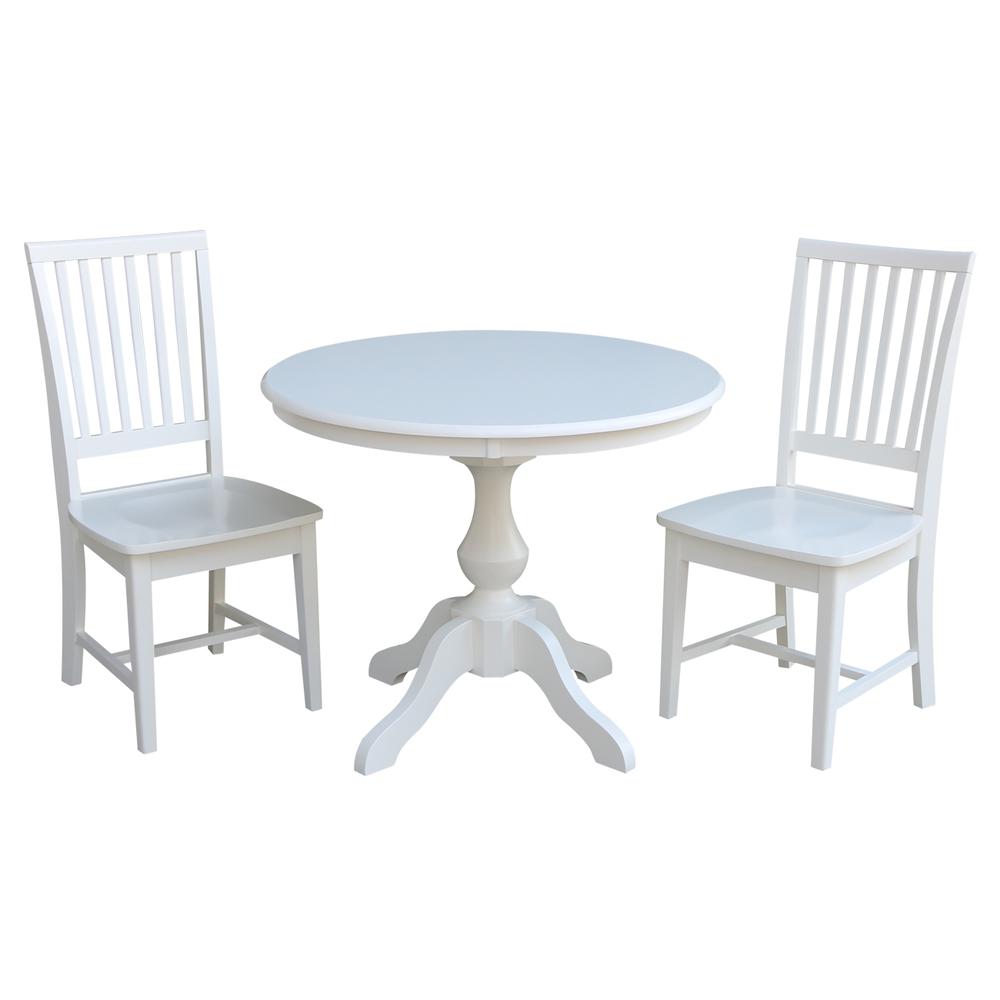 36" Round Top Pedestal Table - 28.9"H. Picture 11