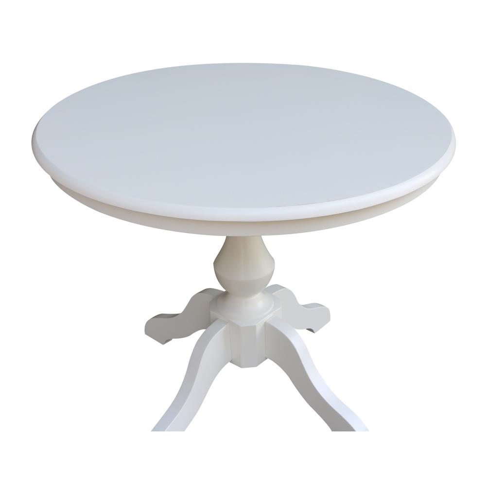 36" Round Top Pedestal Table - 28.9"H. Picture 10