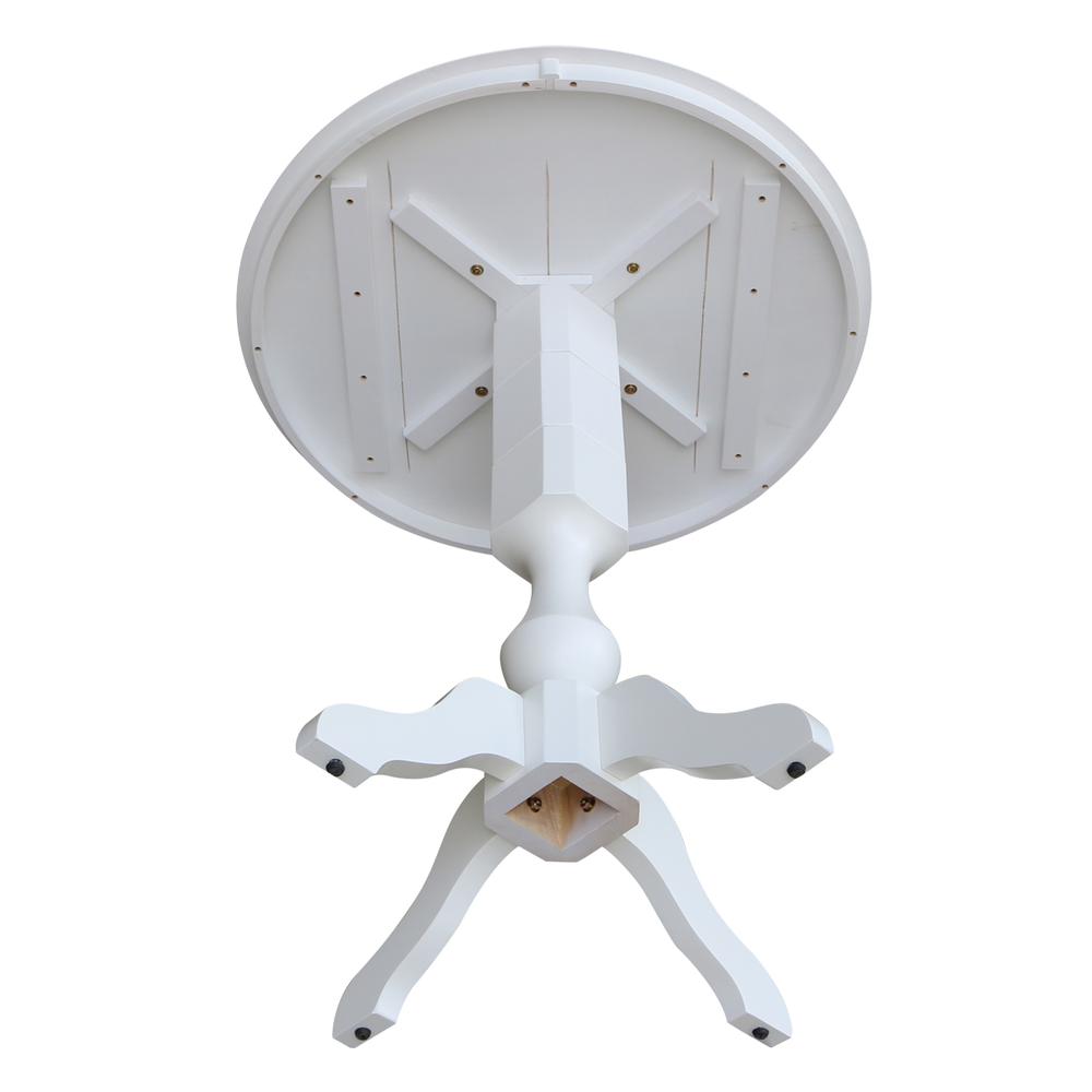 36" Round Top Pedestal Table - 28.9"H. Picture 19