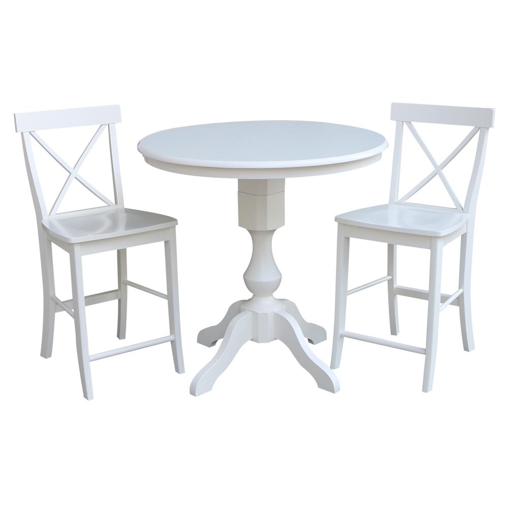 36" Round Top Pedestal Table - 28.9"H. Picture 22