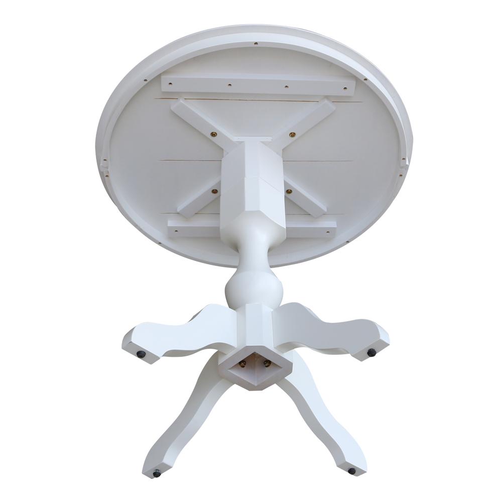 36" Round Top Pedestal Table - 28.9"H. Picture 16