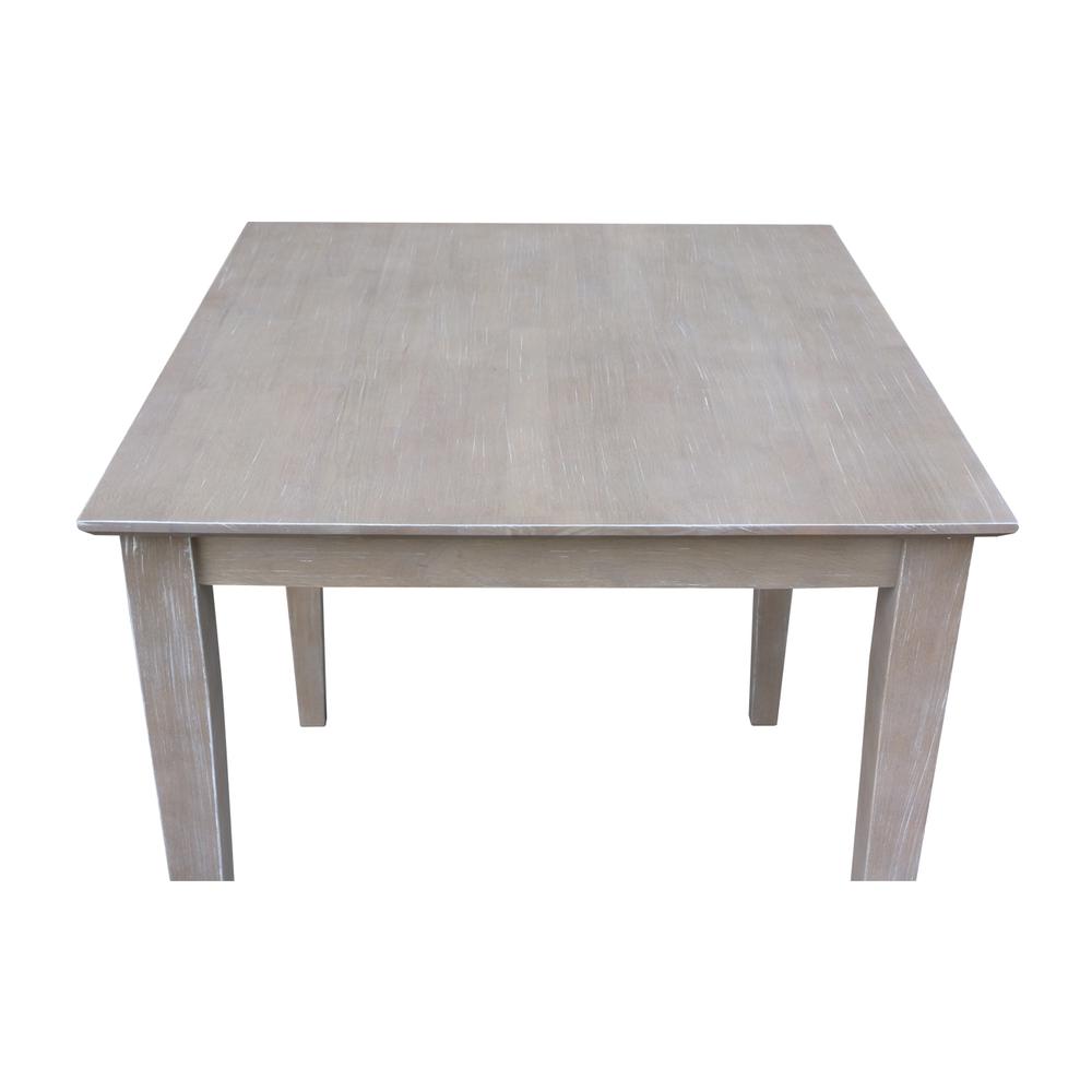 Solid Wood Top Table - Dining Height. Picture 5