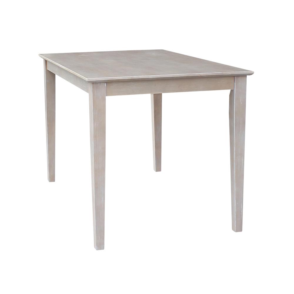 Solid Wood Top Table - Dining Height. Picture 4