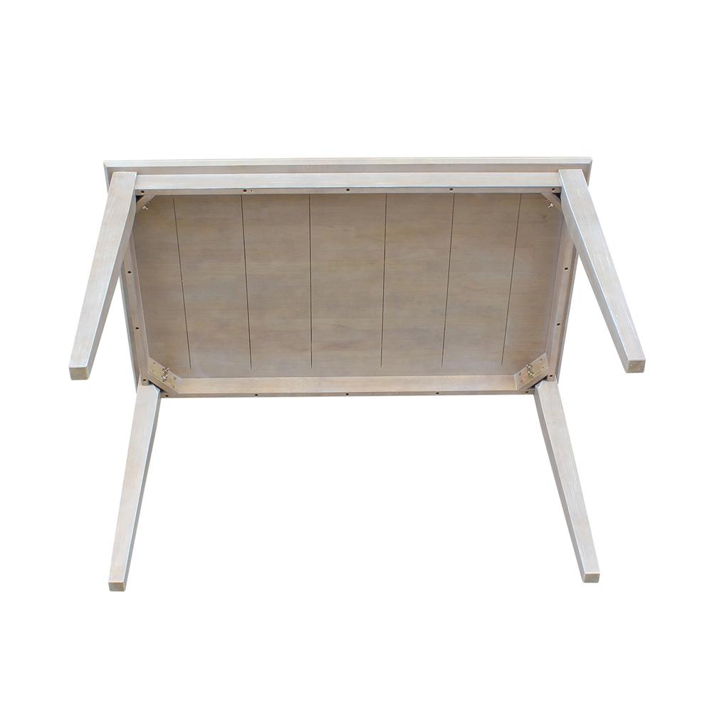 Solid Wood Top Table - Dining Height. Picture 5