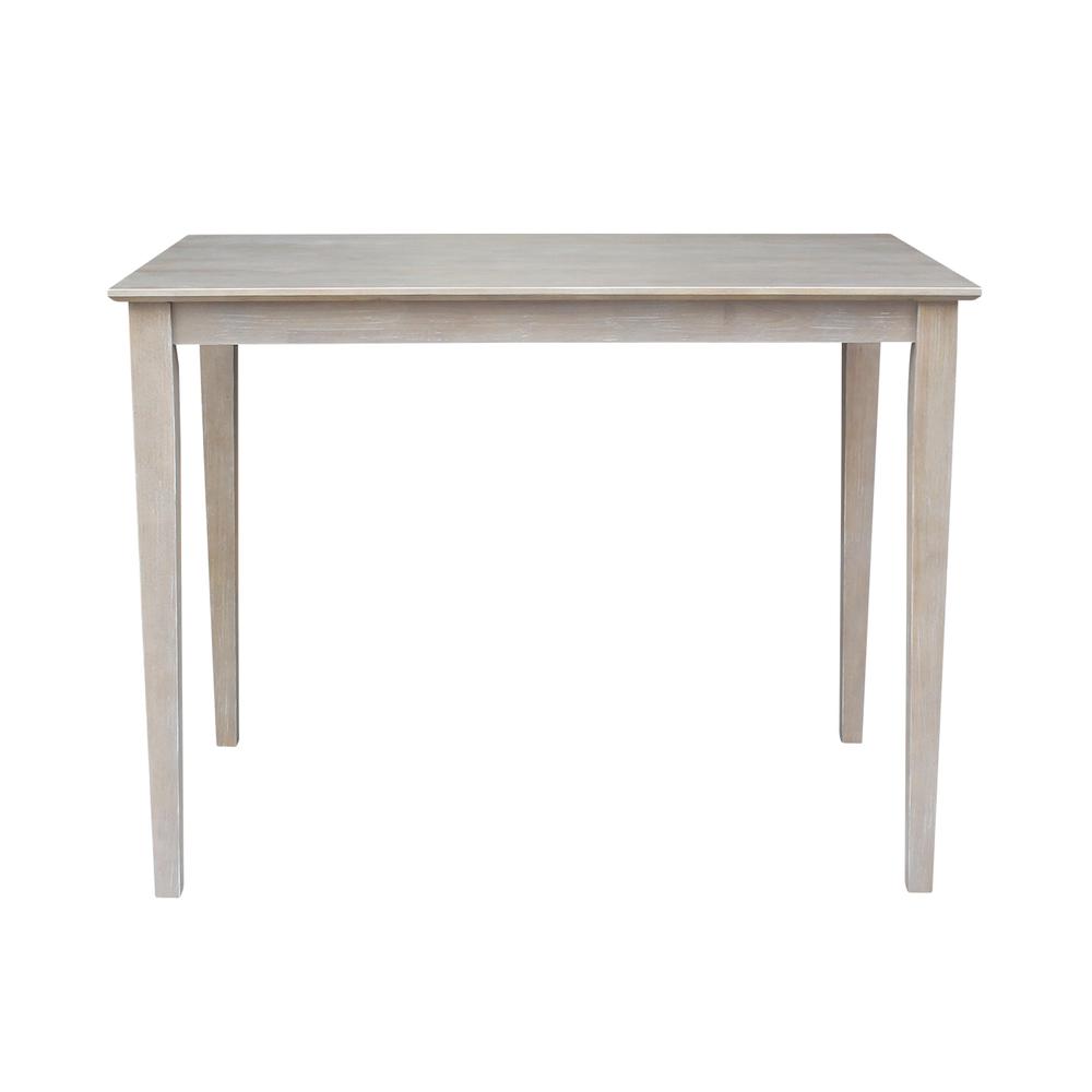 Solid Wood Top Table - Counter Height. Picture 2