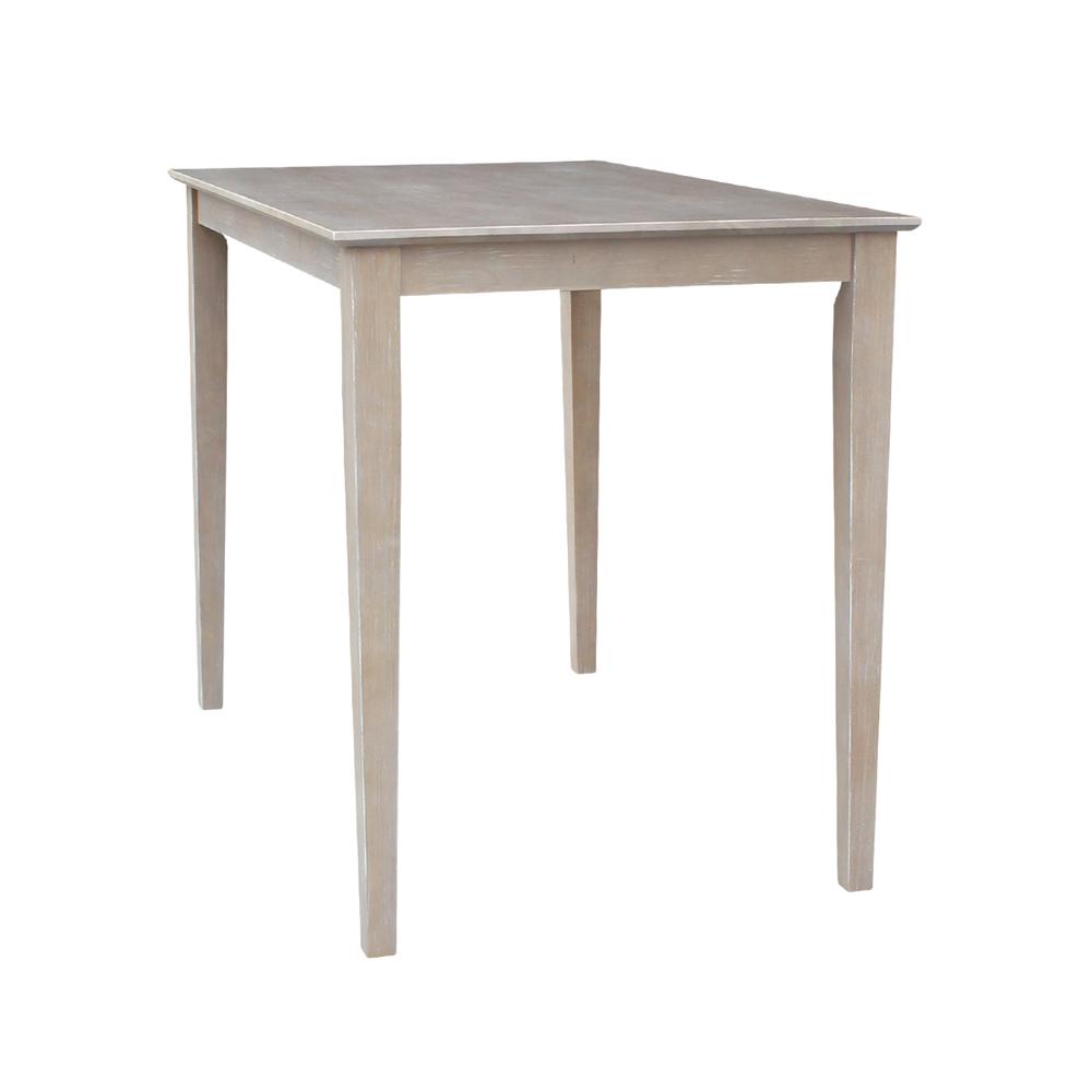 Solid Wood Top Table - Counter Height. Picture 3