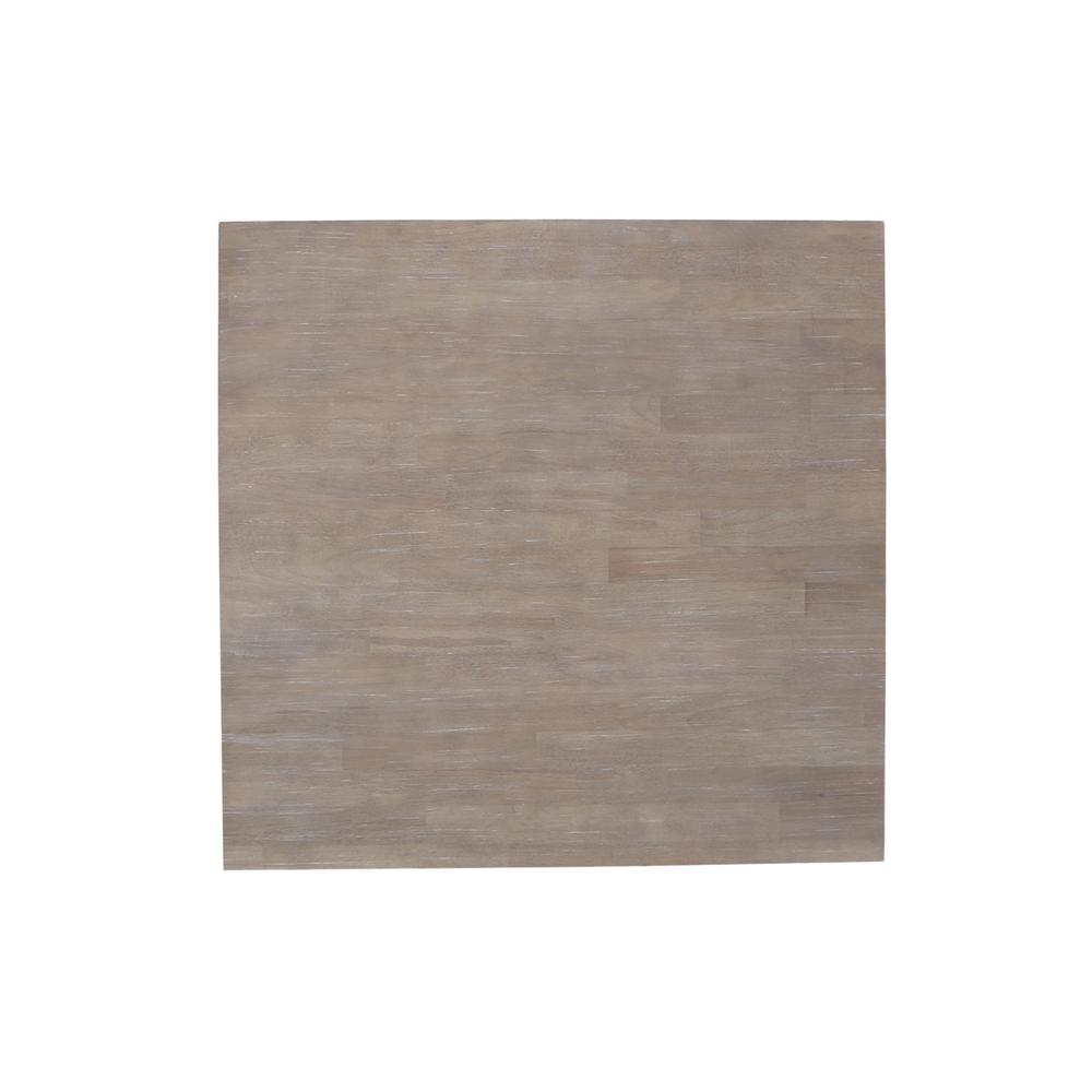 Solid Wood Top Table - Dining Height. Picture 5