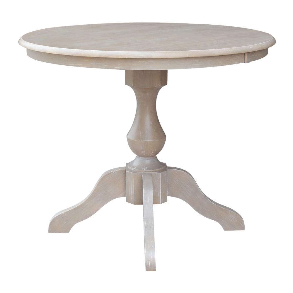 36" Round Top Pedestal Table - 28.9"H. Picture 5