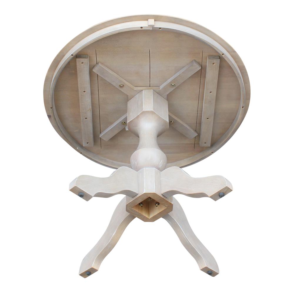 36" Round Top Pedestal Table - 28.9"H. Picture 6
