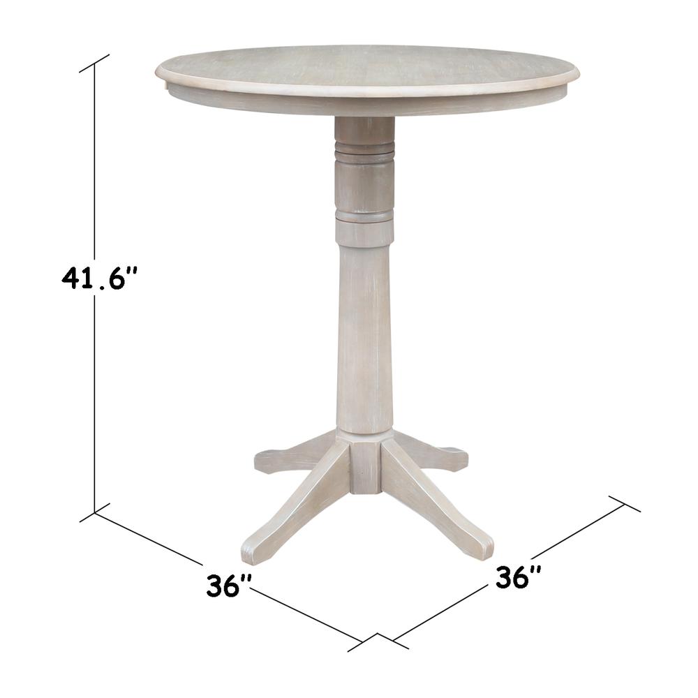 36" Round Top Pedestal Table - 28.9"H. Picture 23