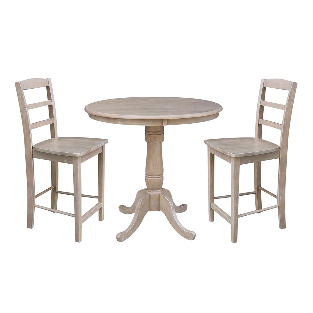 36" Round Top Pedestal Table - 28.9"H. Picture 44