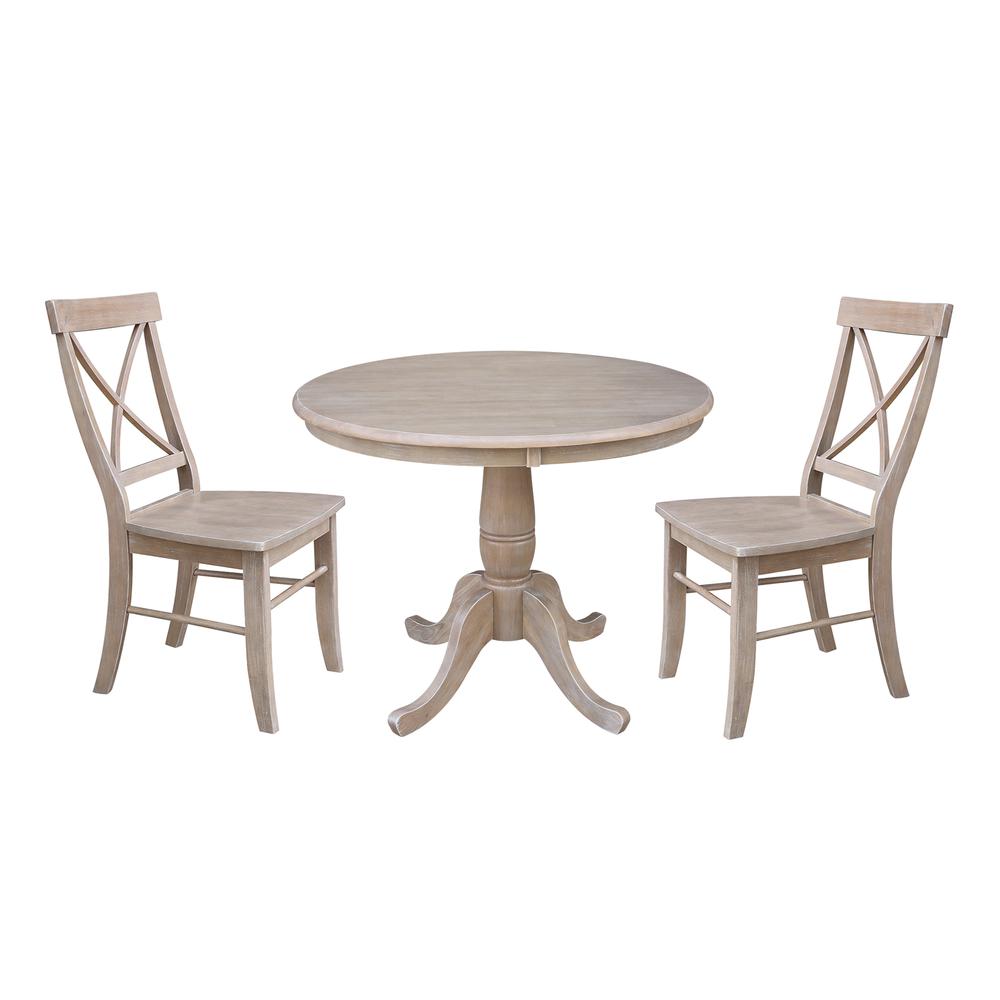 36" Round Top Pedestal Table - 28.9"H. Picture 46