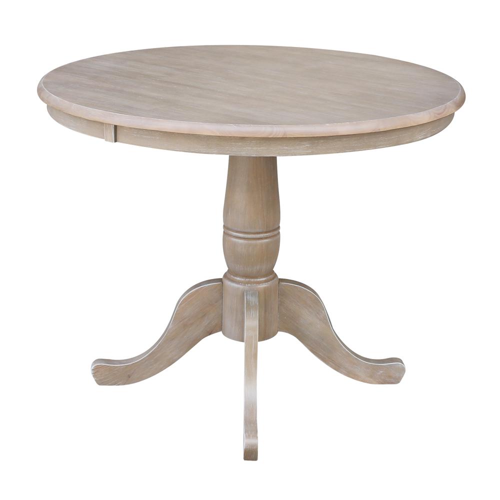 36" Round Top Pedestal Table - 28.9"H. Picture 2
