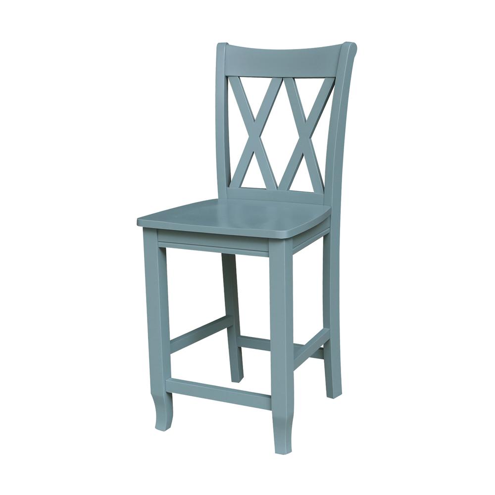 Dual Drop Leaf Bistro Table Counter Height With Storage, 2 Counter Height Stools. Picture 8
