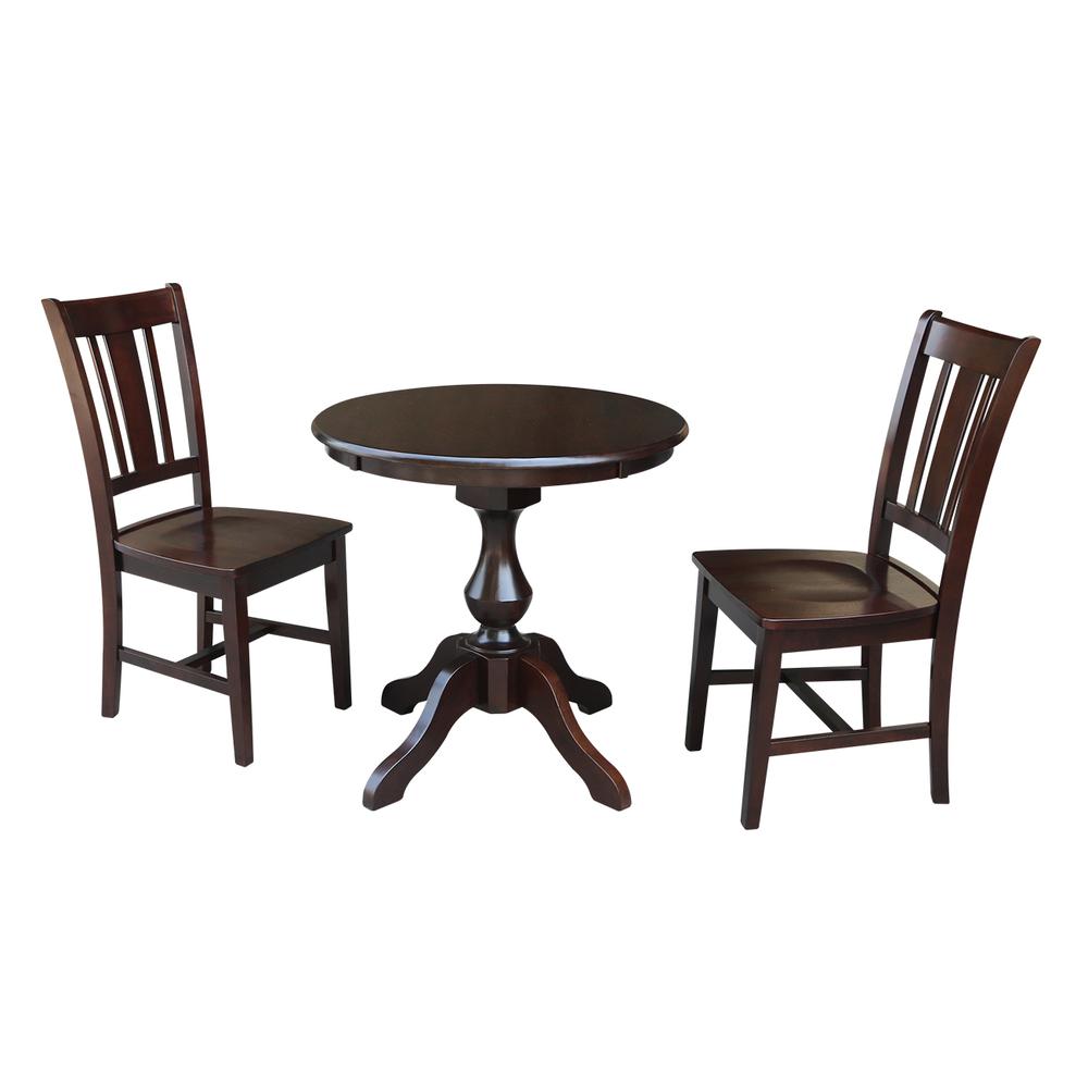 30" Round Top Pedestal Table - 28.9"H. Picture 7