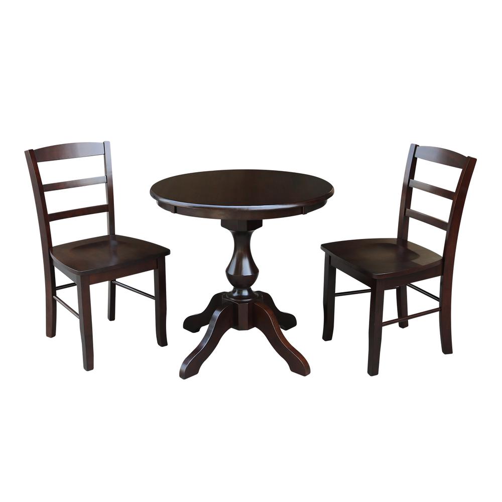 30" Round Top Pedestal Table - 28.9"H. Picture 8