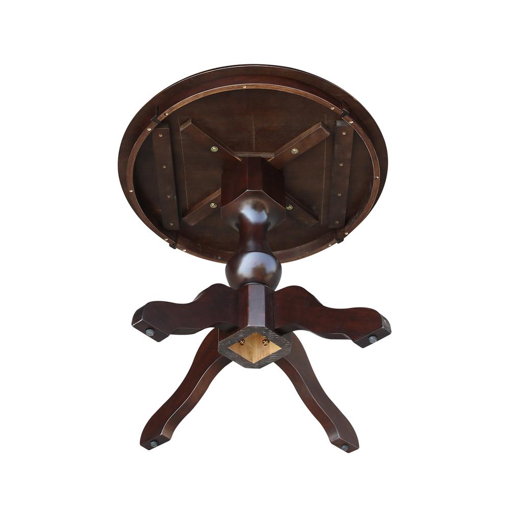 30" Round Top Pedestal Table - 28.9"H. Picture 5