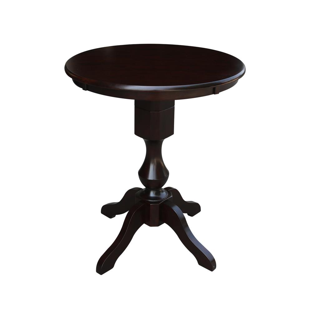 30" Round Top Pedestal Table - 28.9"H. Picture 17