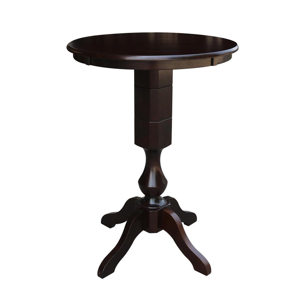 30" Round Top Pedestal Table - 28.9"H. Picture 16