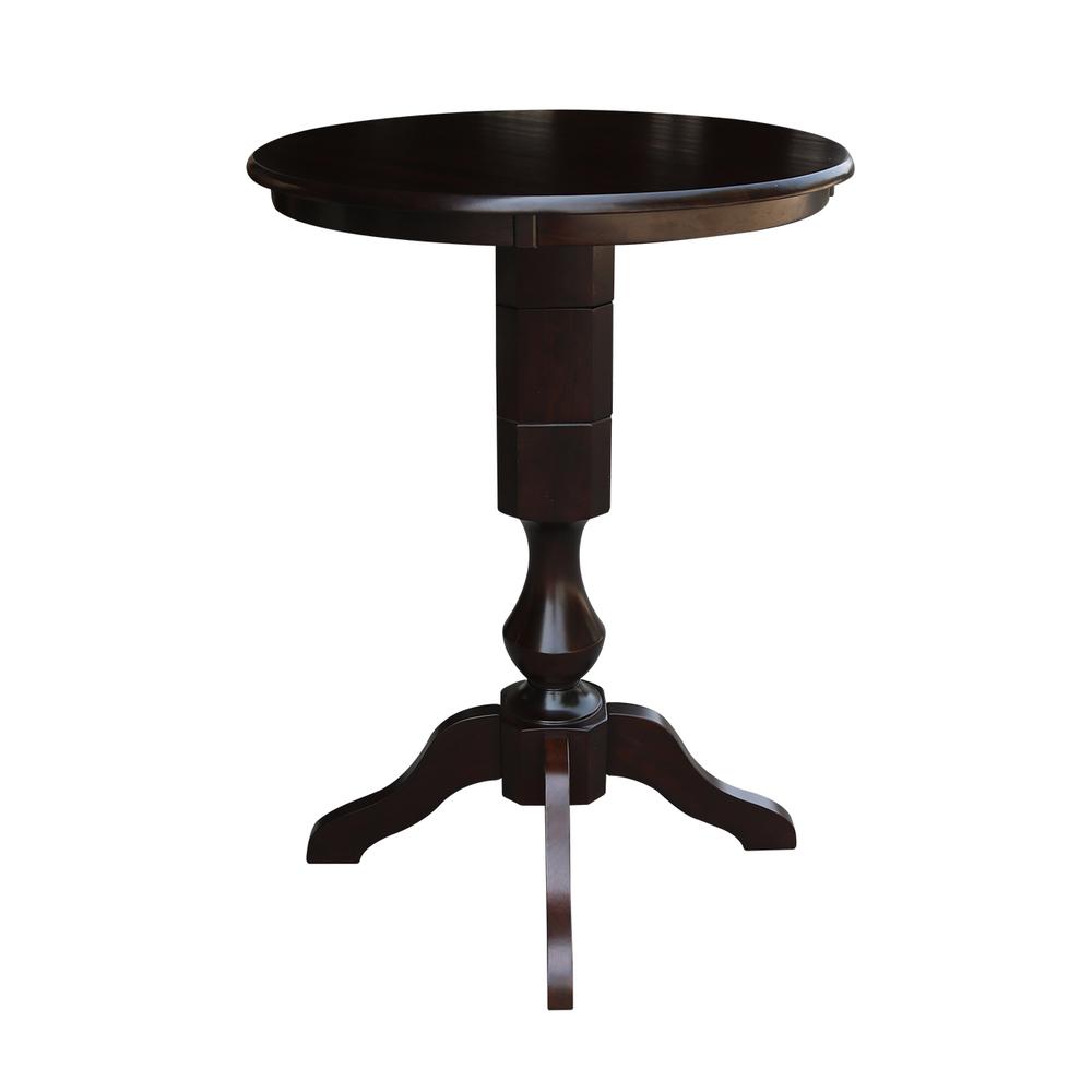 30" Round Top Pedestal Table - 28.9"H. Picture 14