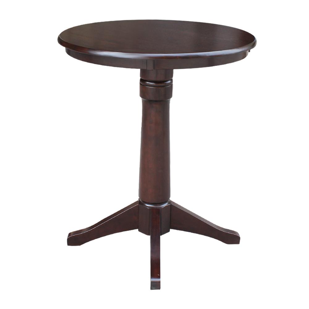 30" Round Top Pedestal Table - 28.9"H. Picture 23