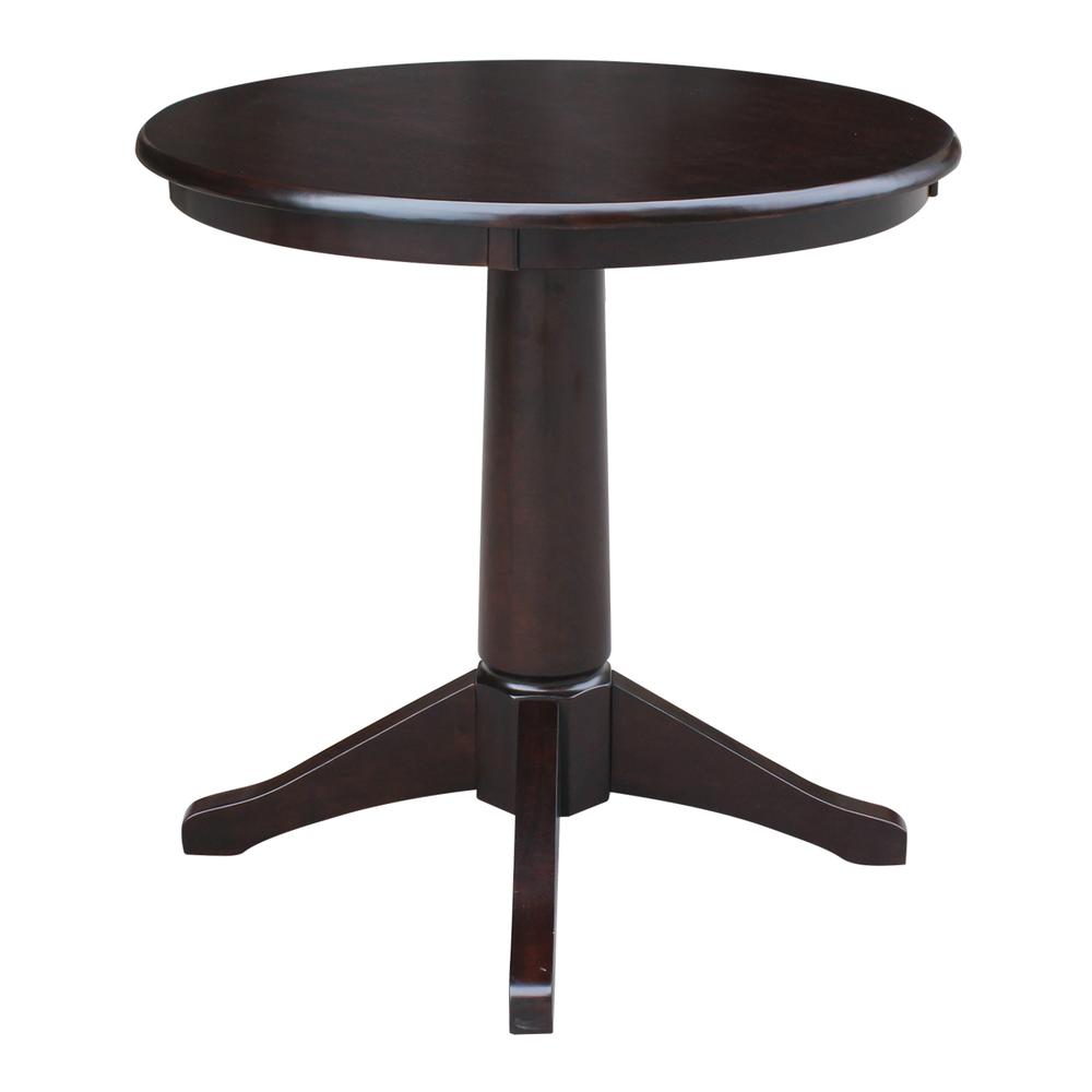 30" Round Top Pedestal Table - 28.9"H. Picture 19