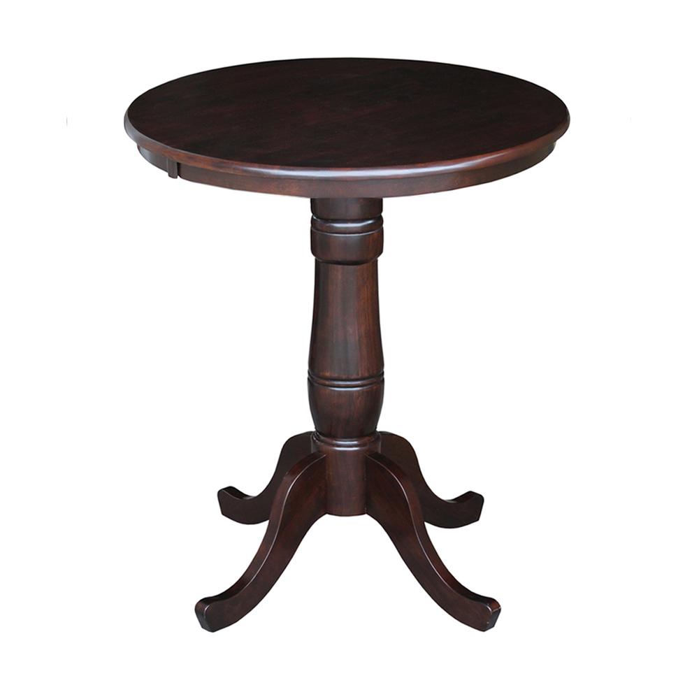 30" Round Top Pedestal Table - 28.9"H. Picture 34
