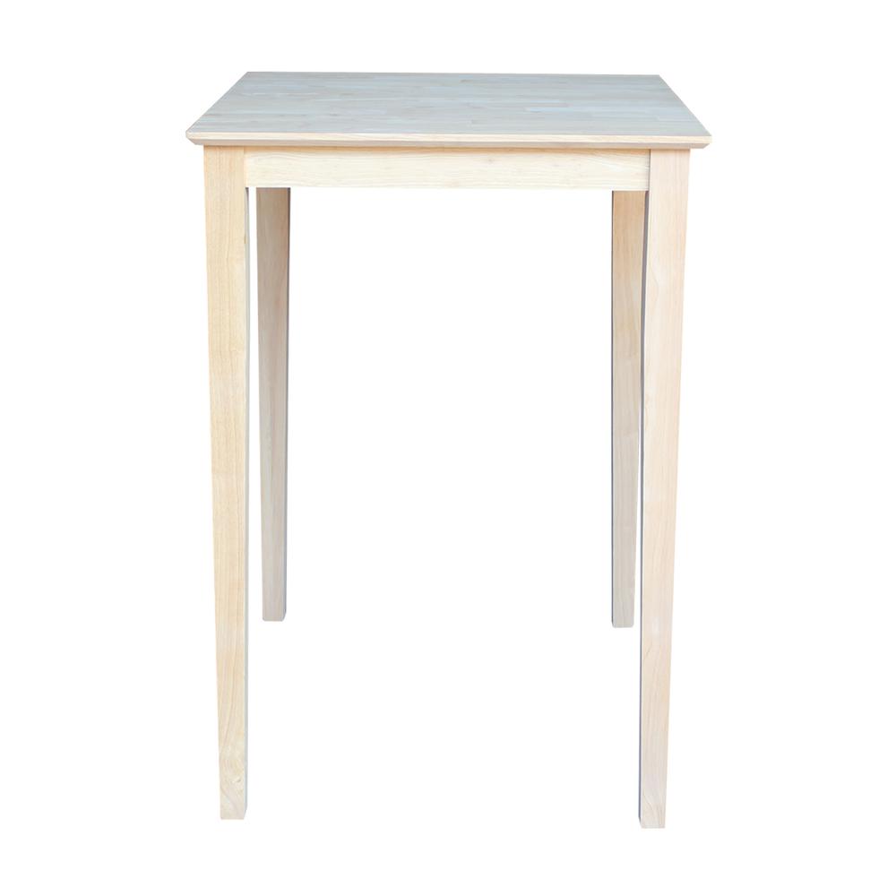 Solid Wood Top Table. Picture 2