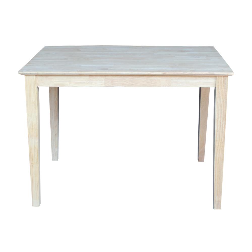 Solid Wood Top Table. Picture 1