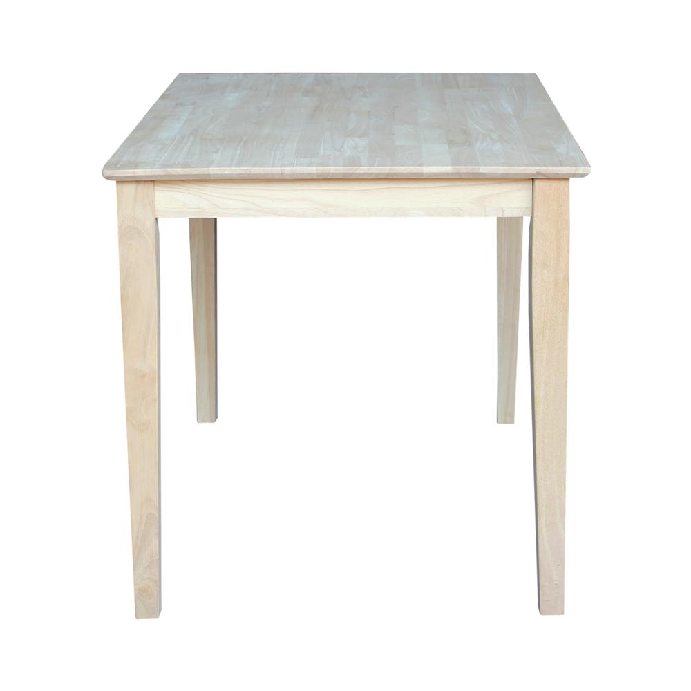 Solid Wood Top Table. Picture 2