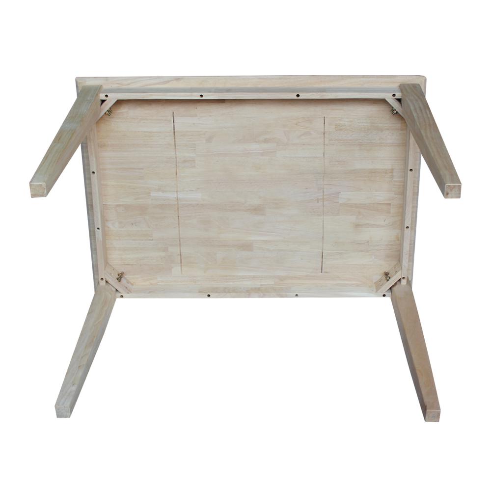 Solid Wood Top Table. Picture 3