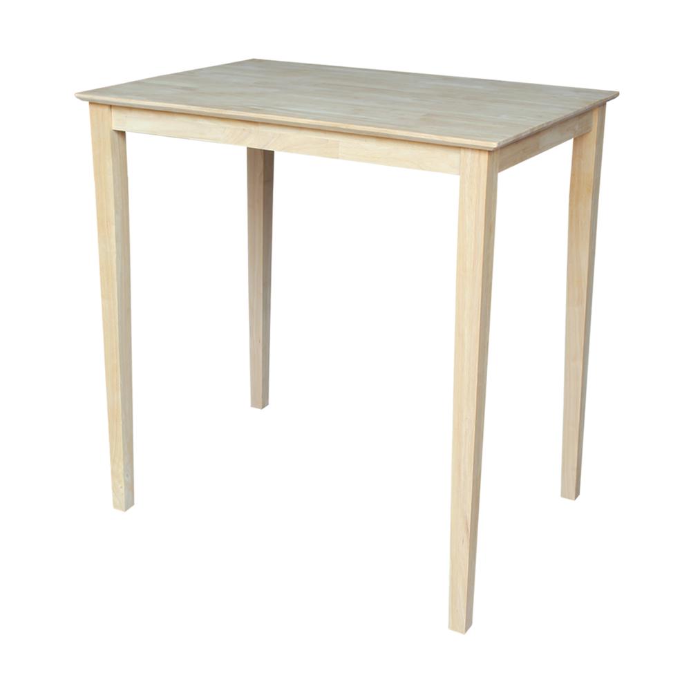 Solid Wood Top Table. Picture 3
