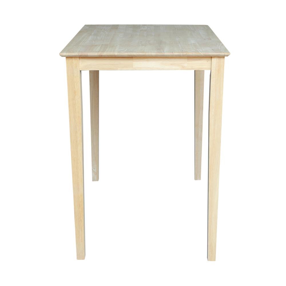 Solid Wood Top Table. Picture 2