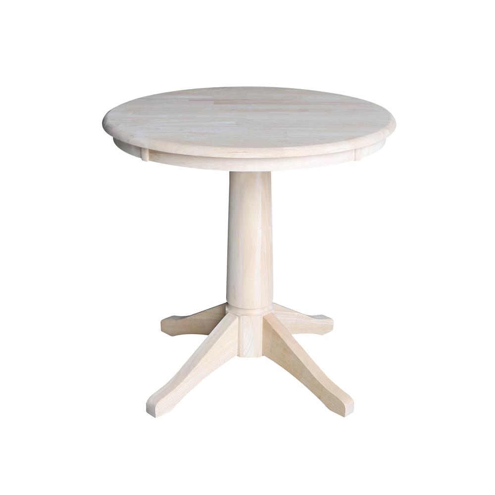 30" Round Top Pedestal Table - 28.9"H. Picture 38