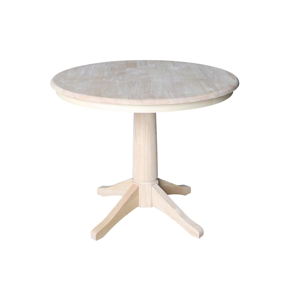 36" Round Top Pedestal Table - 28.9"H. Picture 17