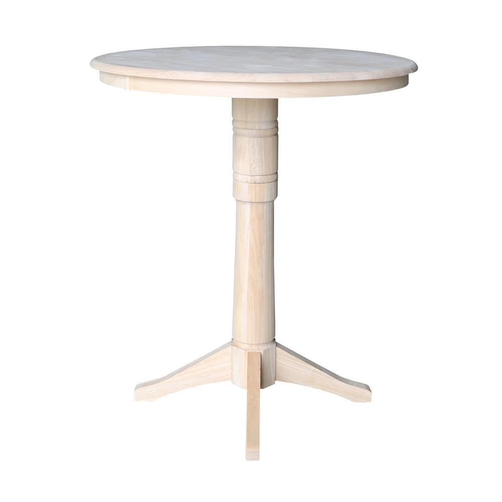 36" Round Top Pedestal Table - 28.9"H. Picture 9