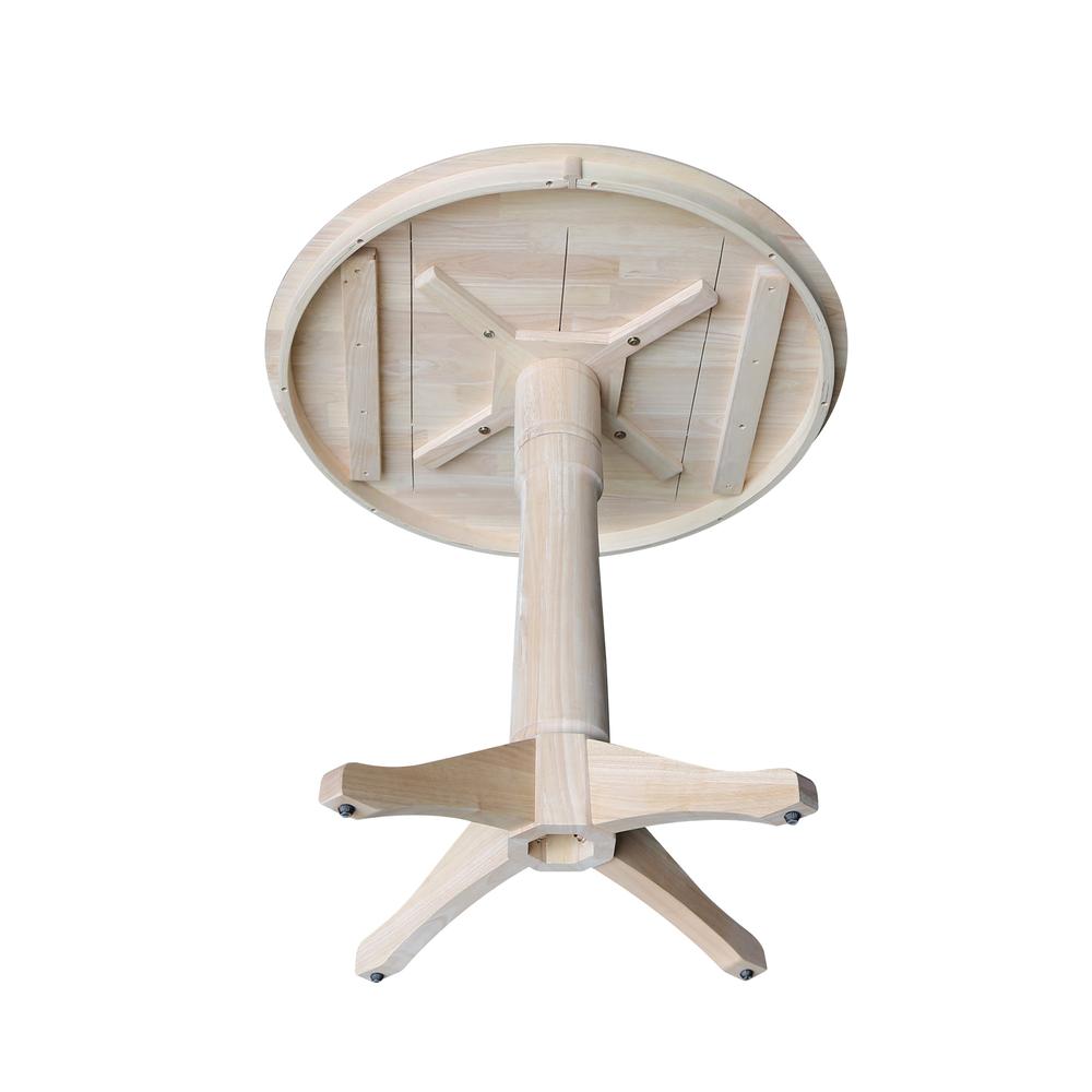 36" Round Top Pedestal Table - 28.9"H. Picture 7