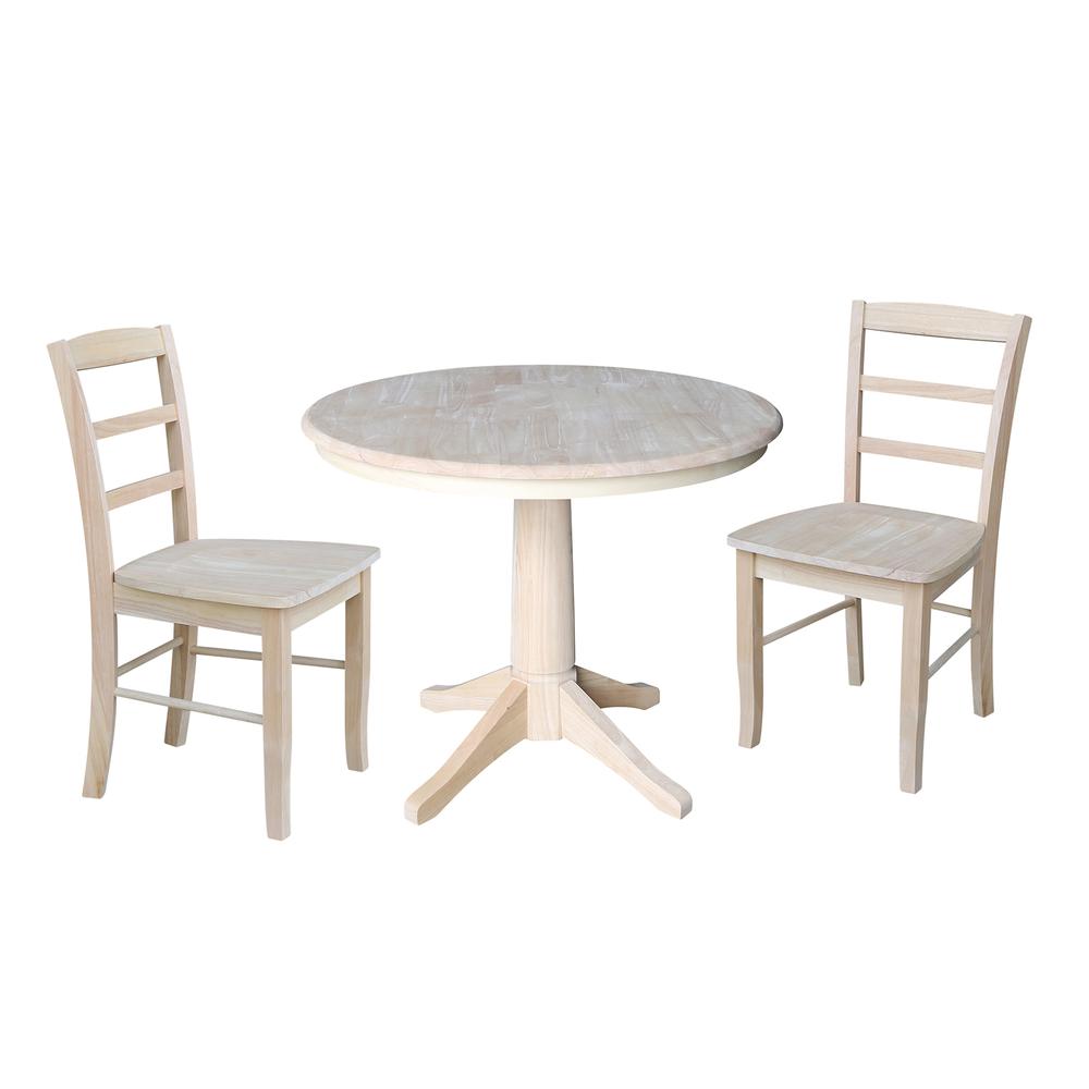 36" Round Top Pedestal Table - 28.9"H. Picture 13