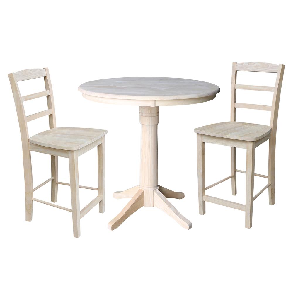 36" Round Top Pedestal Table - 28.9"H. Picture 15