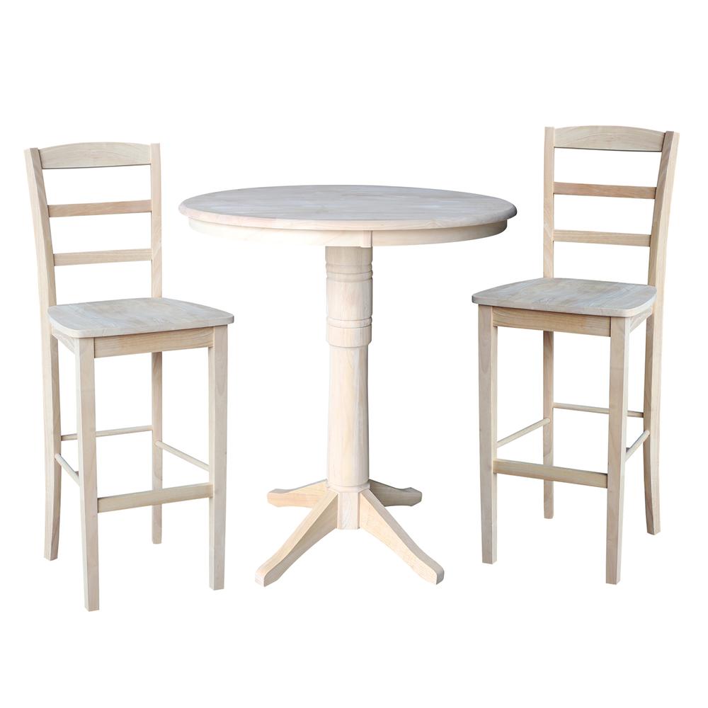 36" Round Top Pedestal Table - 28.9"H. Picture 16