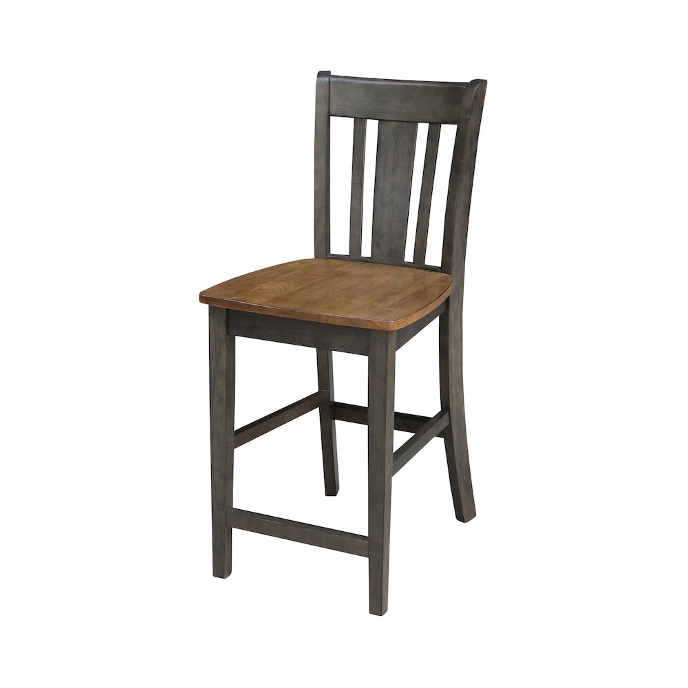 36 in Round Top Counter Height Dining Table with 4 Stools - 5 Piece Set. Picture 3