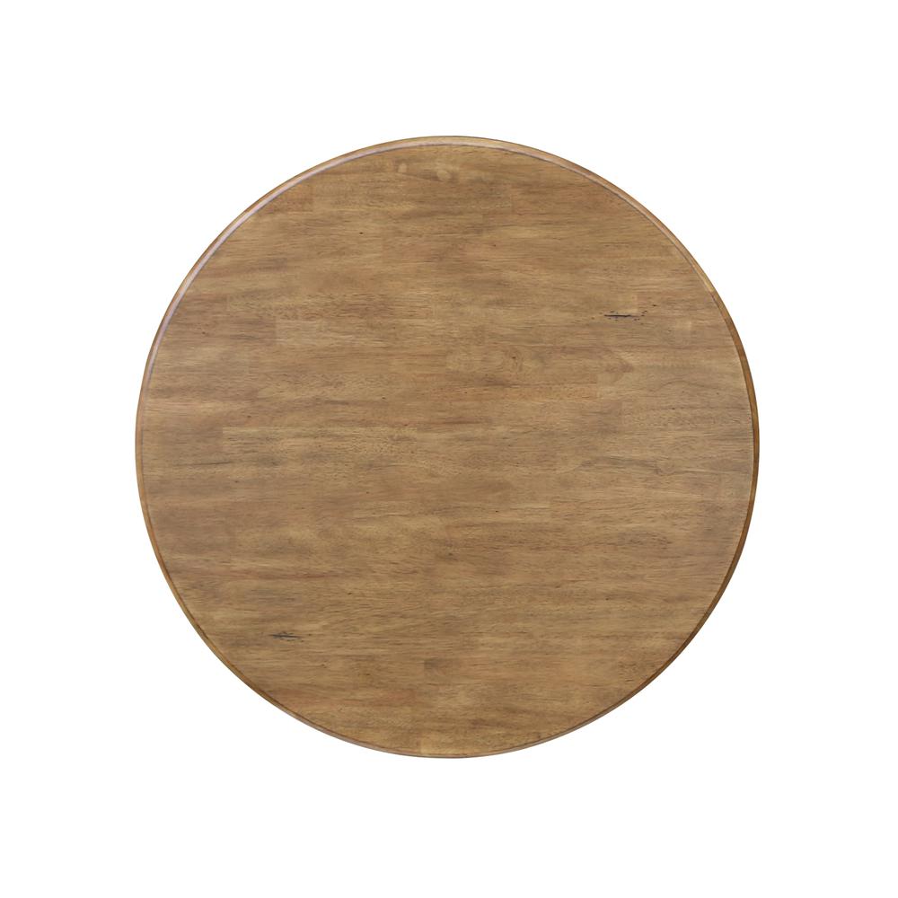 36" Round Top Pedestal Table - 28.9"H. Picture 3