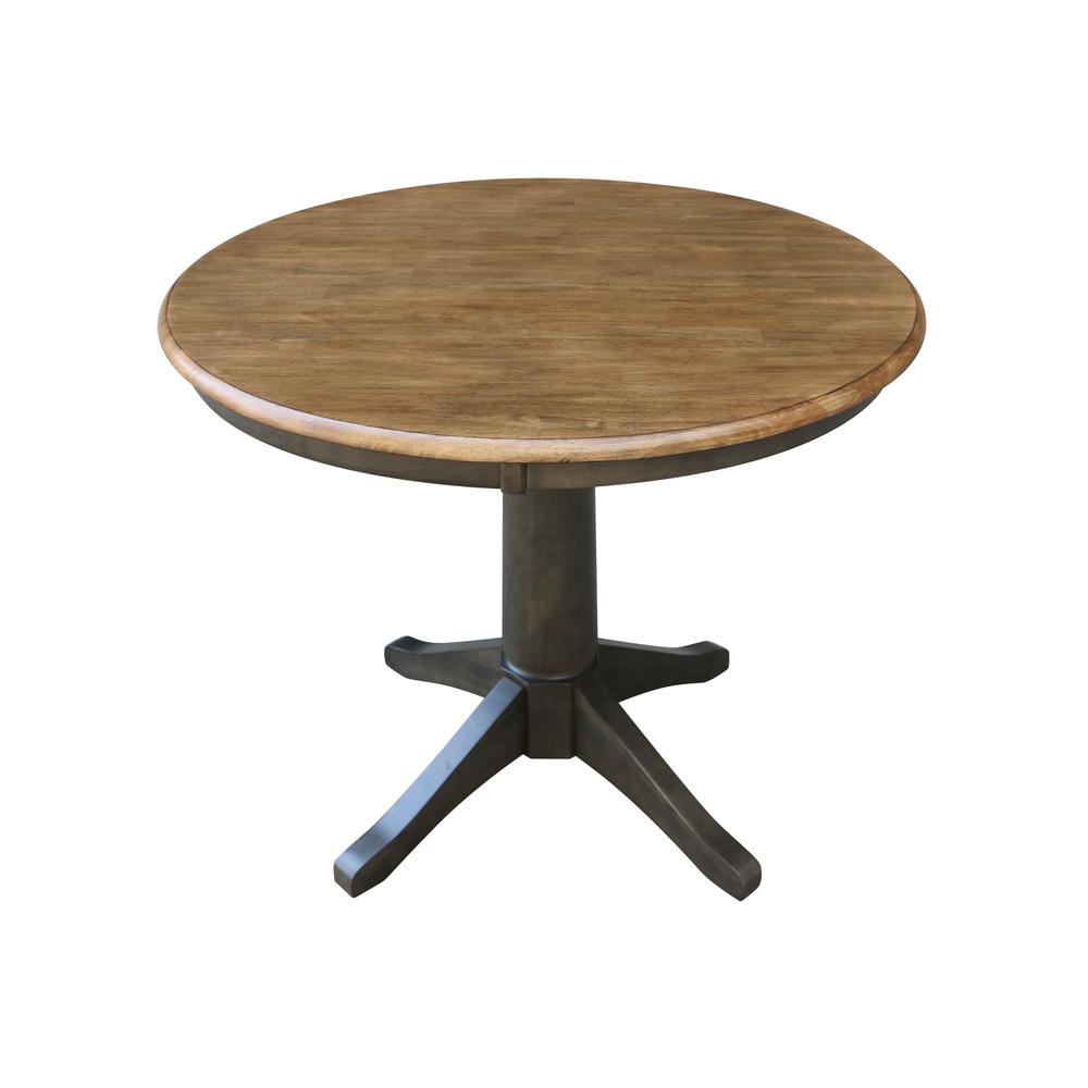 36" Round Top Pedestal Table - 28.9"H. Picture 4