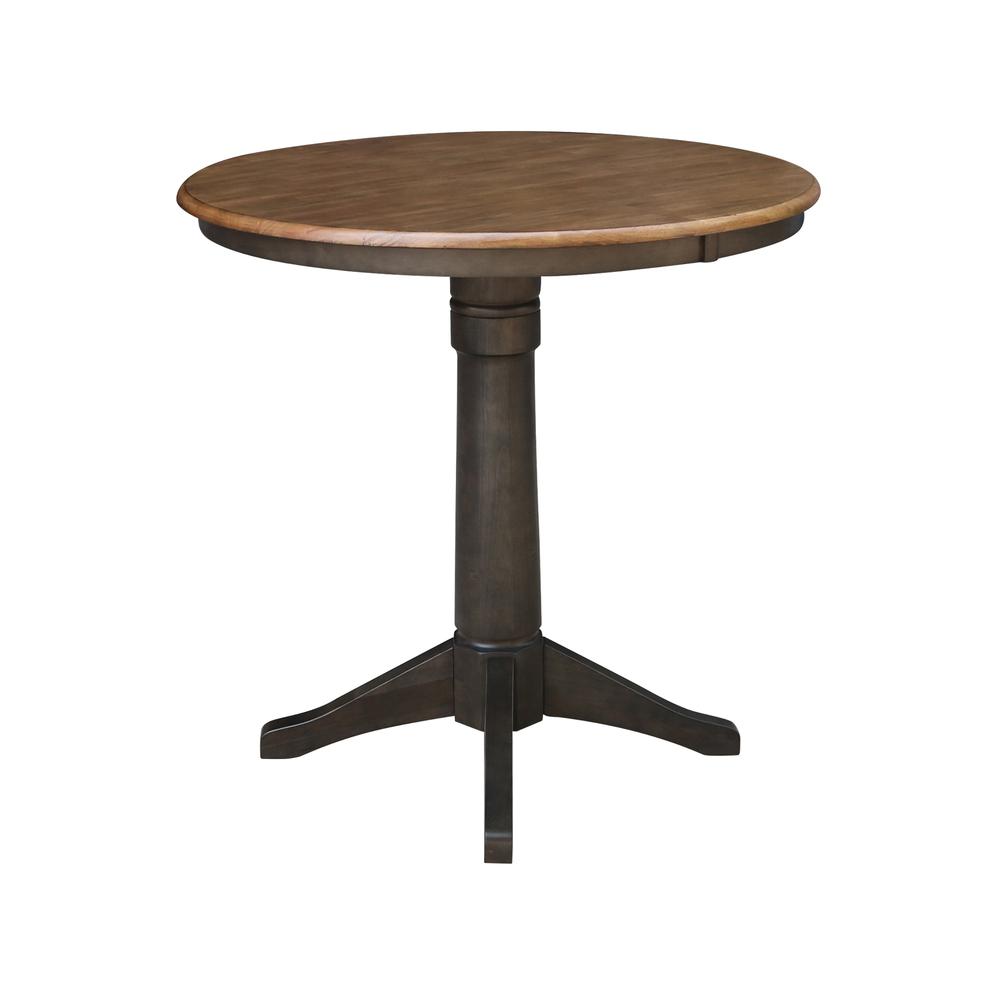 36" Round Top Pedestal Table - 34.9"H. Picture 2
