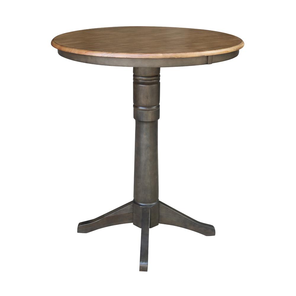 36" Round Top Pedestal Table - 40.9"H. Picture 2