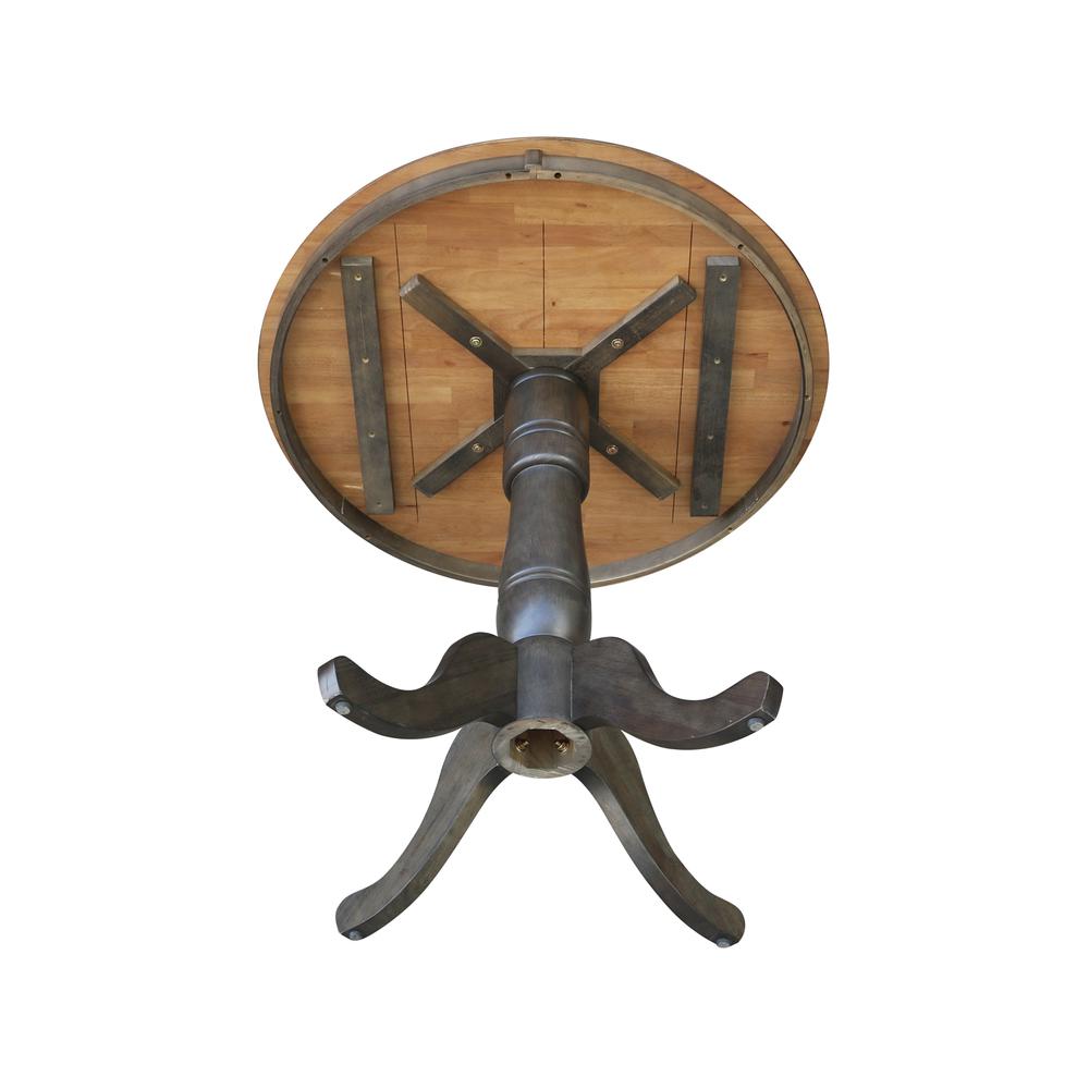 36" Round Top Pedestal Table - 35.1"H. Picture 3