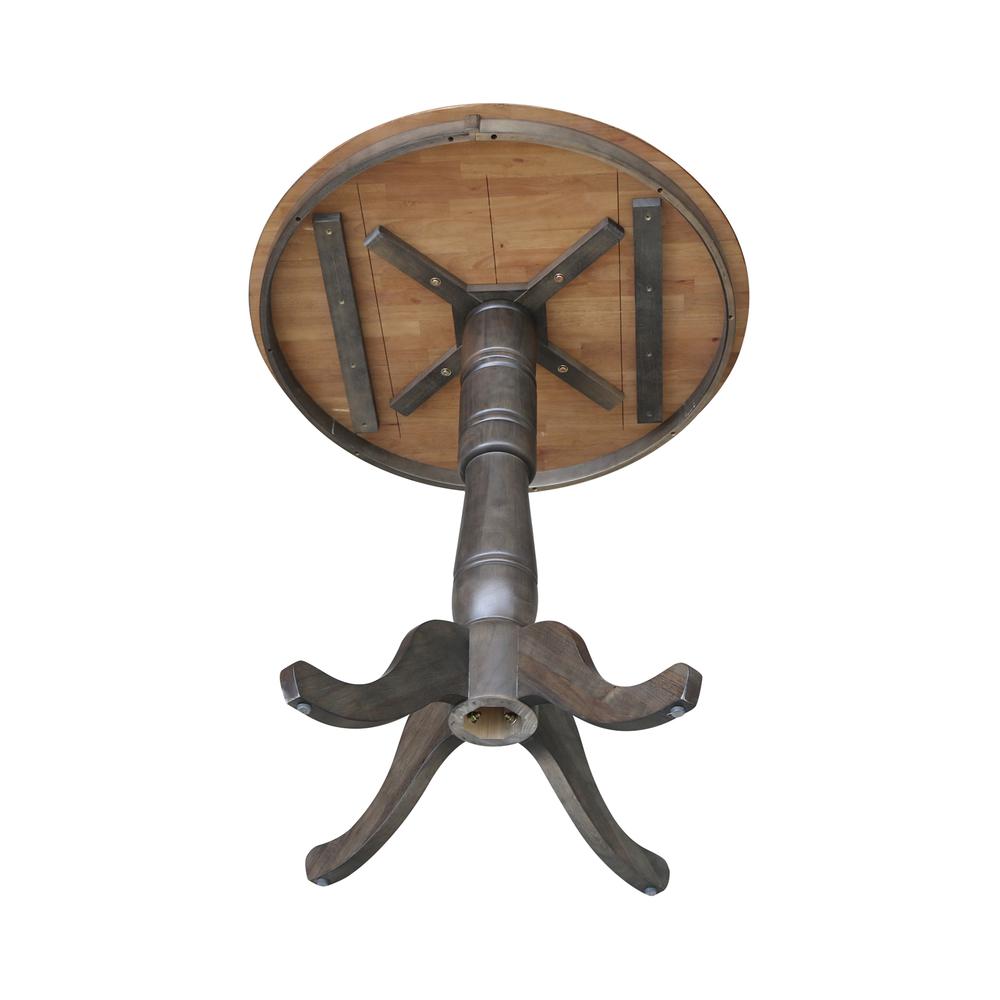 36" Round Top Pedestal Table - 41.1"H. Picture 3